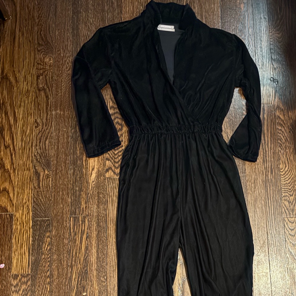Velvet Black Jumpsuit